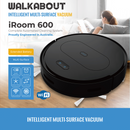 Walkabout iRoom 600 Smart Robot Vacuum and Mop With App-Based Automated Cleaning System