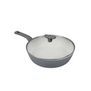 CLEVINGER 28CM NON-STICK SAUTE PAN WITH LID