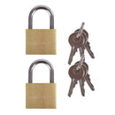 4 Pcs Flightmode Brass Padlock