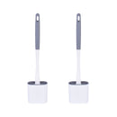 2 Pcs Toilet Brush Set