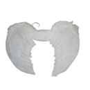 Large feather angel wings assorted colours - Black