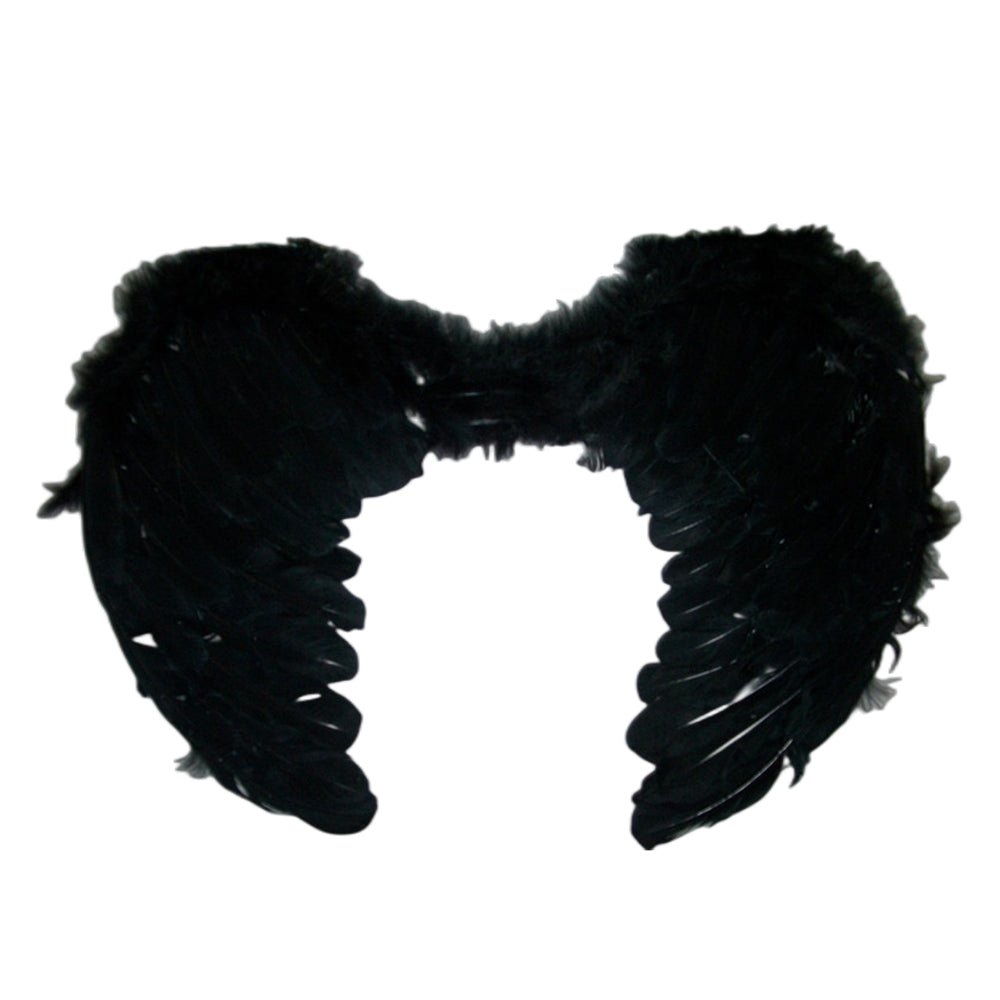 Large feather angel wings assorted colours - Red