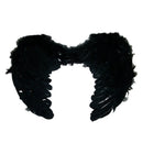 Large feather angel wings assorted colours - Red