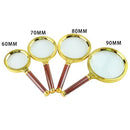 90mm Magnifying Glasses with Handle 10X