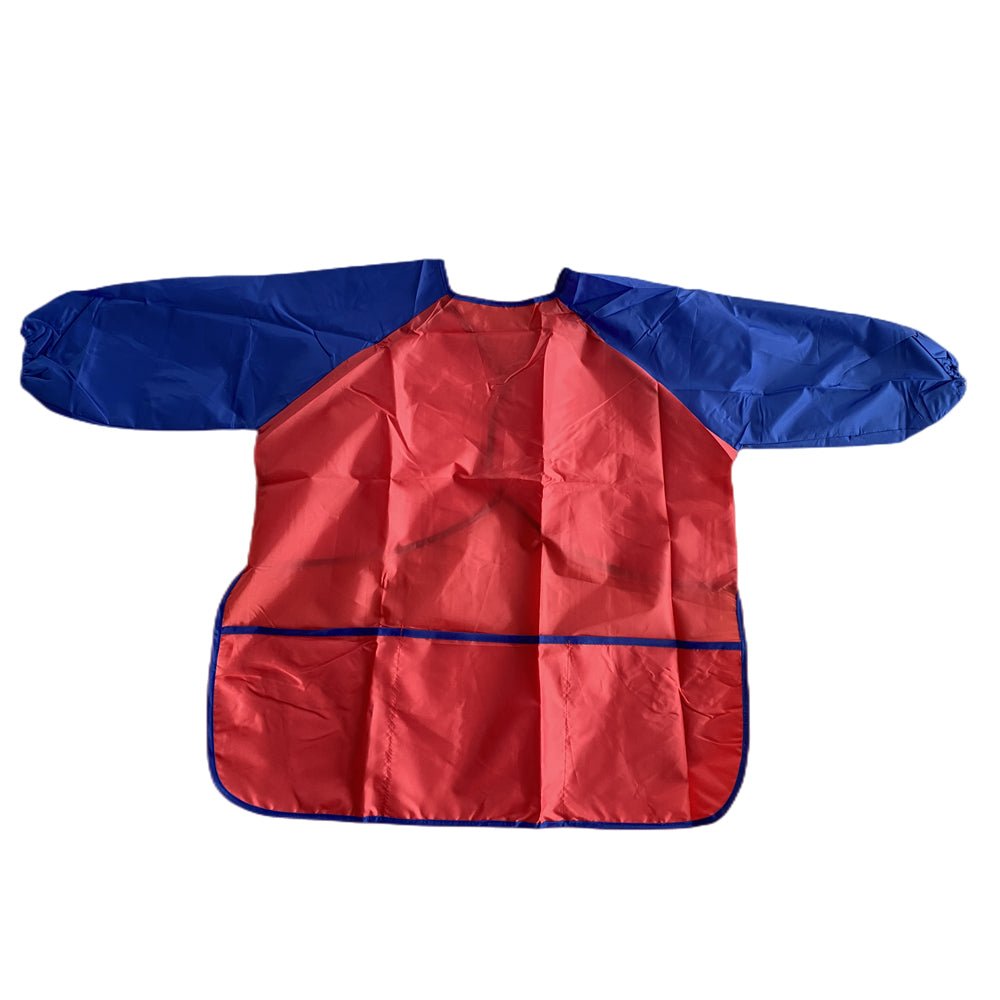Long Sleeve Kids Apron, for Drawing Painting Waterproof Smock Craft Art 6~10Yrs