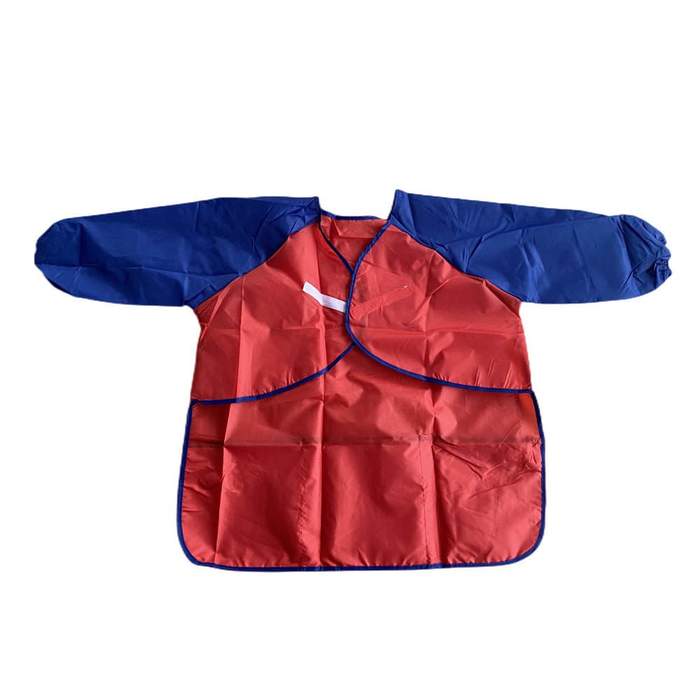 Long Sleeve Kids Apron, for Drawing Painting Waterproof Smock Craft Art 6~10Yrs