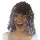 Tinsel wig-multi colours