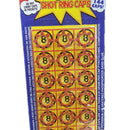 8 shots toy cap gun with 144 free caps - Gold