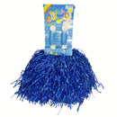 4 Sets/8pcs Metallic Team Girls' Cheerleading Dance Party Dress Pom Poms Pompoms - Silver