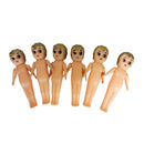 Lot of 6 Kewpie Dolls – 6" Cupie Style – Vintage Baby Doll Collection