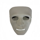 2x Robot Plain Mask Purge Style Halloween Scary Ghost Blank Mask Unisex - 2x Blue