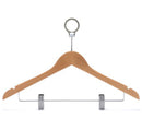 Anti-theftWooden Cloth Hanger - Natural Wood