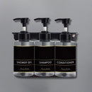 Liquid Soap Dispenser 300ml X 3 - Transparent