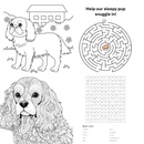 Sleepy Tails - Mother and Baby - King Charles Spaniel