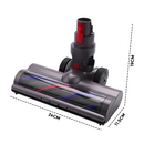 Alston Turbo Brush Roller Head Replacement for Dyson V7 V8 V10 V11 Y1W2 Cordless Vacuum Turbine Roller Brush Powerful Suction Soft Roller Gentle on Timber Floor