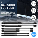 6pcs Premium Gas Struts Kit for Ford Territory SX SY 2004-2011 Bonnet Tailgate Window Glass Direct Replacement Steel Anti-Rust Easy Install