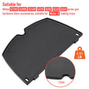 Cast Iron BBQ Half Griddle Plate Replacement Part For Weber Q models Q200 Q220 Q240 Q260 Q2000 Q2200 Q2400 Series Grills Non-stick Cooking 38.5x27cm