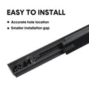 Outer Door Weather Window Rubber Seals Fit for Ford Ranger 2019-2023 Series Moulding Trim Strips Car Modification Accessories Black 4Pcs