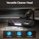DEVANTI 30000Pa Cordless Stick Vacuum Cleaner 4-in-1 Handheld Vac, Gold