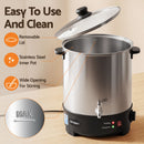 Devanti 16L Wax Melter Candle Making 1500W Melting Pot Furnace Quick Pour Spout Soy Soap