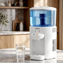 Devanti 5L Bench Top Water Cooler Dispenser with Filter 2 Taps Countertop Water Purifier