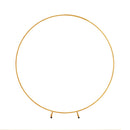 2M Round Backdrop Stand Wedding Background Decoration Party Flower Balloon Display