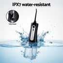 Devanti Cordless Water Flosser Dental Oral Irrigator Black