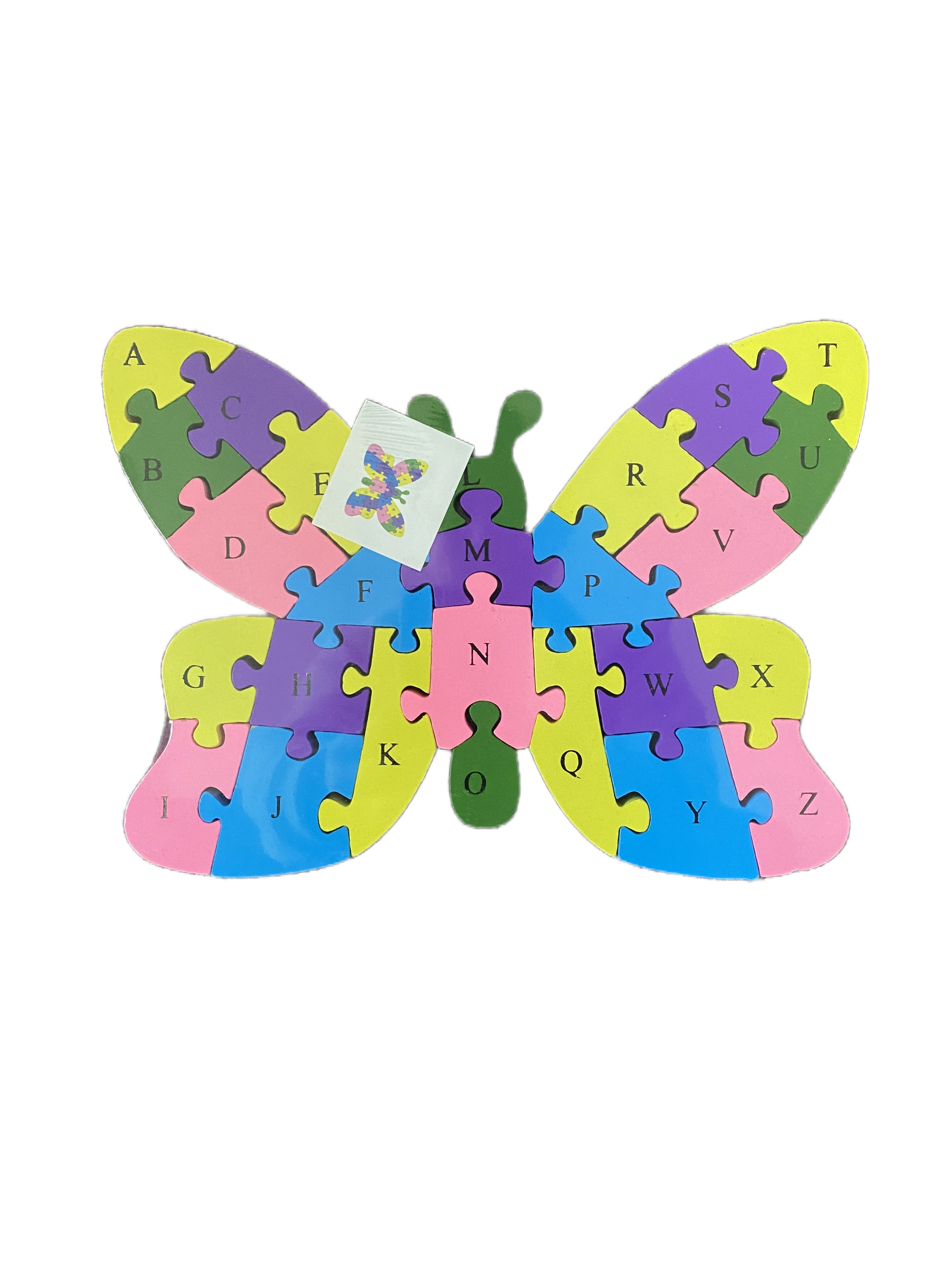 Wooden Animal Puzzles Alphabet And Number Assorted