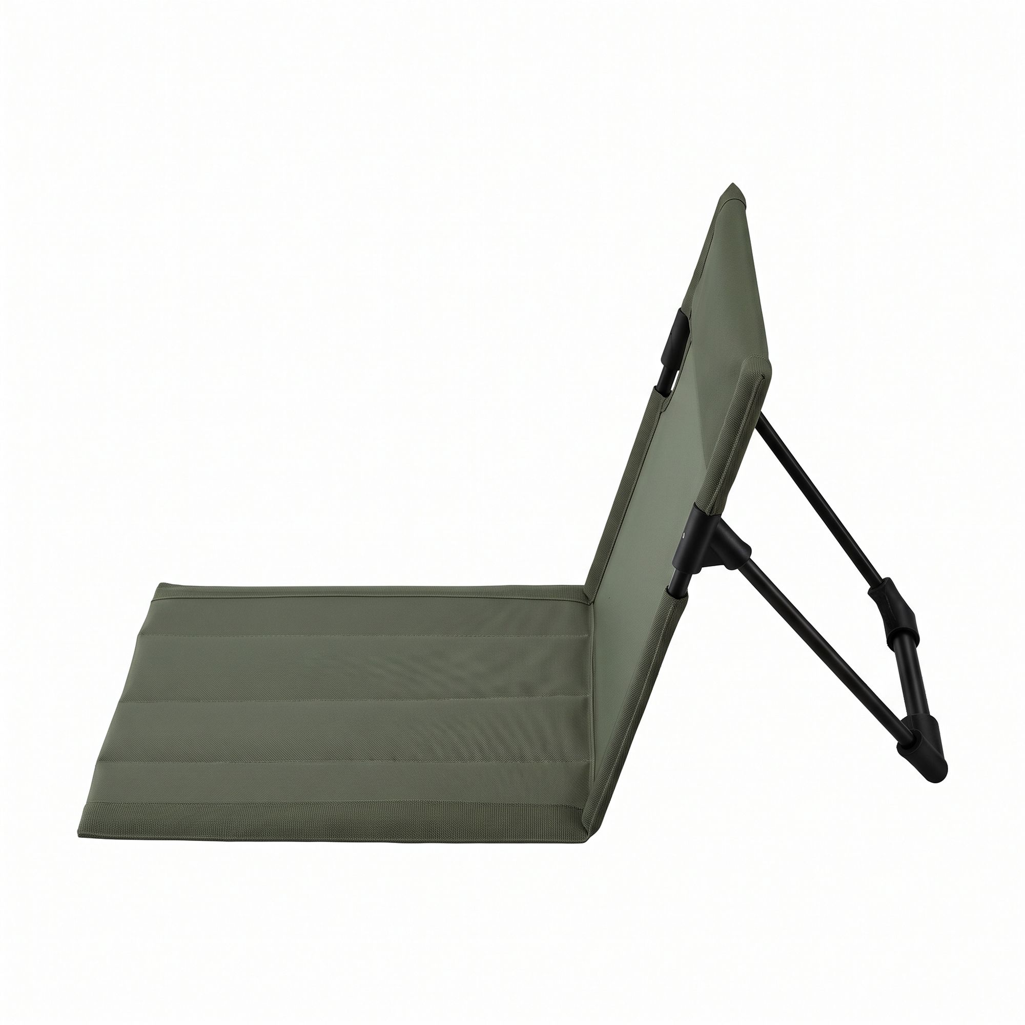 Weisshorn Foldable Camping Chair Oxford Aluminum Alloy Backrest 70kg Green
