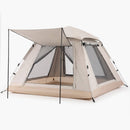 Weisshorn Camping Tent Family Shelter 210D Oxford Fabric Awning 210cm Khaki