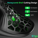 SOLAKAKA E9 Vertical MMO Gaming Mouse Tri-Mode 36000 DPI Ergonomic