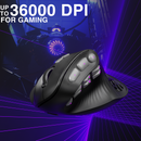 SOLAKAKA E9 Pro Vertical MMO Mouse Tri-Mode 36000 DPI 8000Hz PAW3395