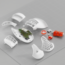 SOLAKAKA E9 Pro Vertical MMO Mouse Tri-Mode 36000 DPI 8000Hz PAW3395