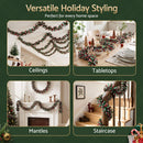 Jingle Jollys 20M Christmas Tinsel Garland Mixed Colors Xmas Party Decoration