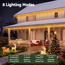 Jingle Jollys 32M Christmas Lights Icicle String Light 960 LED Decor Warm White