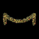 Jingle Jollys 3M Christmas Garland Pre-lit LED with Pine Cones Xmas Decor Green