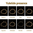 Jingle Jollys 3X3M Christmas Lights Curtain String Light 300 LED Warm White