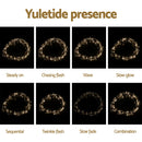 Jingle Jollys 3X3M Christmas Lights Curtain String Light 300 LED Warm White