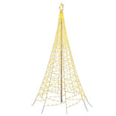3.6M Christmas Tree 800 LED Solar Net Lights Jingle Jollys