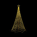 Jingle Jollys Solar Christmas Tree 2.1m 320 LED Net Lights Xmas Trees Decoration