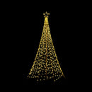 Jingle Jollys Solar Christmas Tree 2.1m 320 LED Net Lights Xmas Trees Decoration