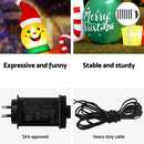 Jingle Jollys Christmas Inflatable Gingerman Joy 3M Long Outdoor Decorations Illuminated