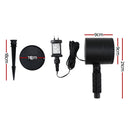 Jingle Jollys Christmas Lights Laser Light Snowflake Projector Indoor Outdoor