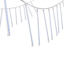 Jingle Jollys 7M Christmas Lights Shower Light 288 LED Icicle Falling Metor