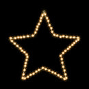Jingle Jollys Christmas Lights 50cm Star 70 LED Xmas Decorations