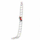 Jingle Jollys 3.5M Christmas Lights 300 LED Ladder Light with Santa Claus Decor