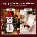 Jingle Jollys Christmas Penguin Light LED Christmas Decoration Pop Up Christmas Display 70cm