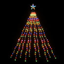 Jingle Jollys 2.5M Christmas Lights Waterfall String Light 300 LED Star Topper
