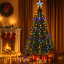 Jingle Jollys 2.5M Christmas Lights Waterfall String Light 300 LED Star Topper