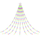 Jingle Jollys 3.8M Christmas Lights Waterfall String Light 340 LED